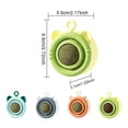 thumbnail image 2 of Catnip Toy for Cats – Rotating Wall-Mounted Interactive Kitten Toy with Replaceable Catnip Balls, Self-Entertainment & Dental Chewing for Indoor Play, 2 of 8