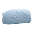 thumbnail image 4 of Chunky Yarn Knitting Arm Knit Soft Yarn Cushion Pet 250G for DIY Rug Making Sweaters Light Blue, 4 of 9