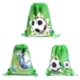 thumbnail image 1 of Toystoory Bolsa de fútbol para niños de 3 piezas, mochila de fútbol para deportes de fiesta con cordón, portador de pelota, gimnasio, Deportes y aire libre, 1 of 6