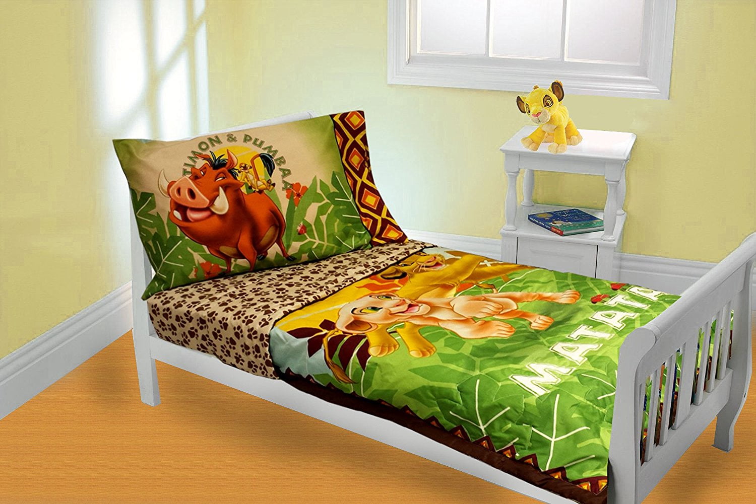 Disney's The Lion King Simba Bed in a Bag Kids Bedding Set w/ Reversible Comfort 