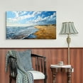 thumbnail image 2 of Beach Wall Art Tropical Wall Decor Mountain Wall Decor Blue Sky Beach Beach Canvas Wall Art Painting For Livingroom Decor Office Bedroom Decoration, 2 of 7