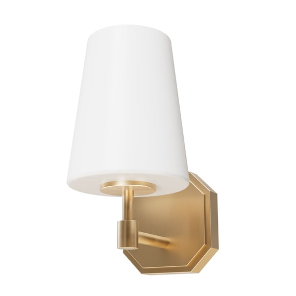 Hunter - Nolita 1-light Alturas Gold, Small Sconce Light, Dimmable, Modern Style, for Bedrooms, Dining, Living Rooms - 19890