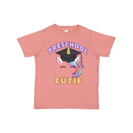 

Inktastic Preschool Cutie Unicorn Gift Toddler Boy or Toddler Girl T-Shirt