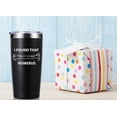 thumbnail image 3 of I Found That Humerus 20 OZ Tumbler.Thank you Appreciation Doctor Gifts.Birthday,Christmas,Medical Graduation Gifts for Men Women.Science,Nurses,Anatomy,Doctor Travel Mug(Black), 3 of 6