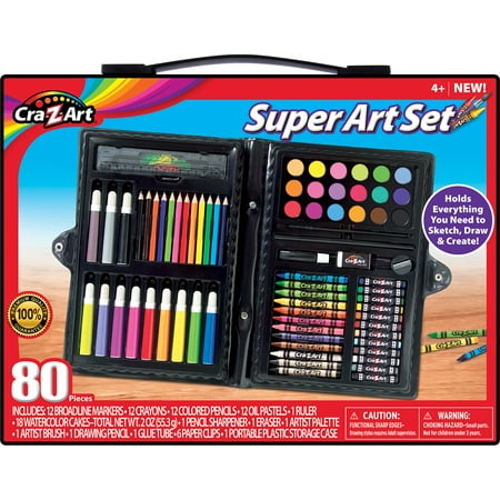 Cra-Z-Art Art Set, 80 Pieces