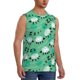 thumbnail image 2 of Balery Sheep Zzz Camisetas sin mangas para hombre, absorbe la humedad y protege contra el mal olor.-Large, 2 of 7