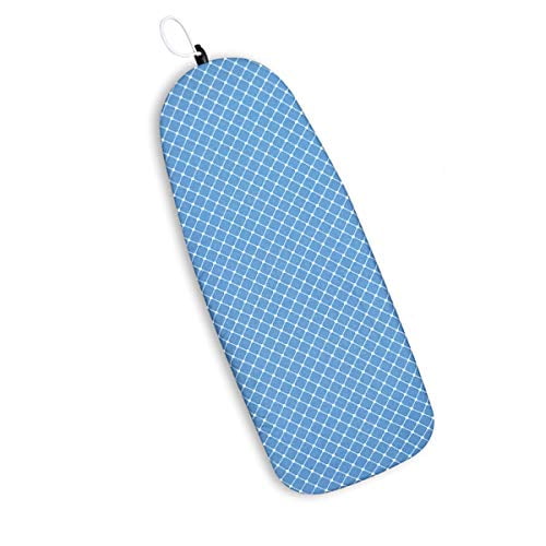 Duwee 15”x54” Cotton Replacement Ironing Board Cover and Pad with Elastic Cord 