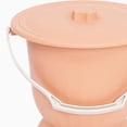 thumbnail image 3 of Escupidera para El Tapa Y Asa, Bote de Inodoro Portátil Grueso, Botella de Cubo para , Adultos, Mujeres, Mayores , naranja 6.5L Naranja Salvador Escupidera doméstica, 3 of 5