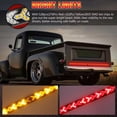thumbnail image 3 of 60 Inch Truck Tailgate Strip Light LED Bar - 2026 Upgraded LED Tailgate Light Bar Strip, Arrow Design Turn Signal Strip, Red & Amber Sequential Lighting No Drill Install, 3 of 8