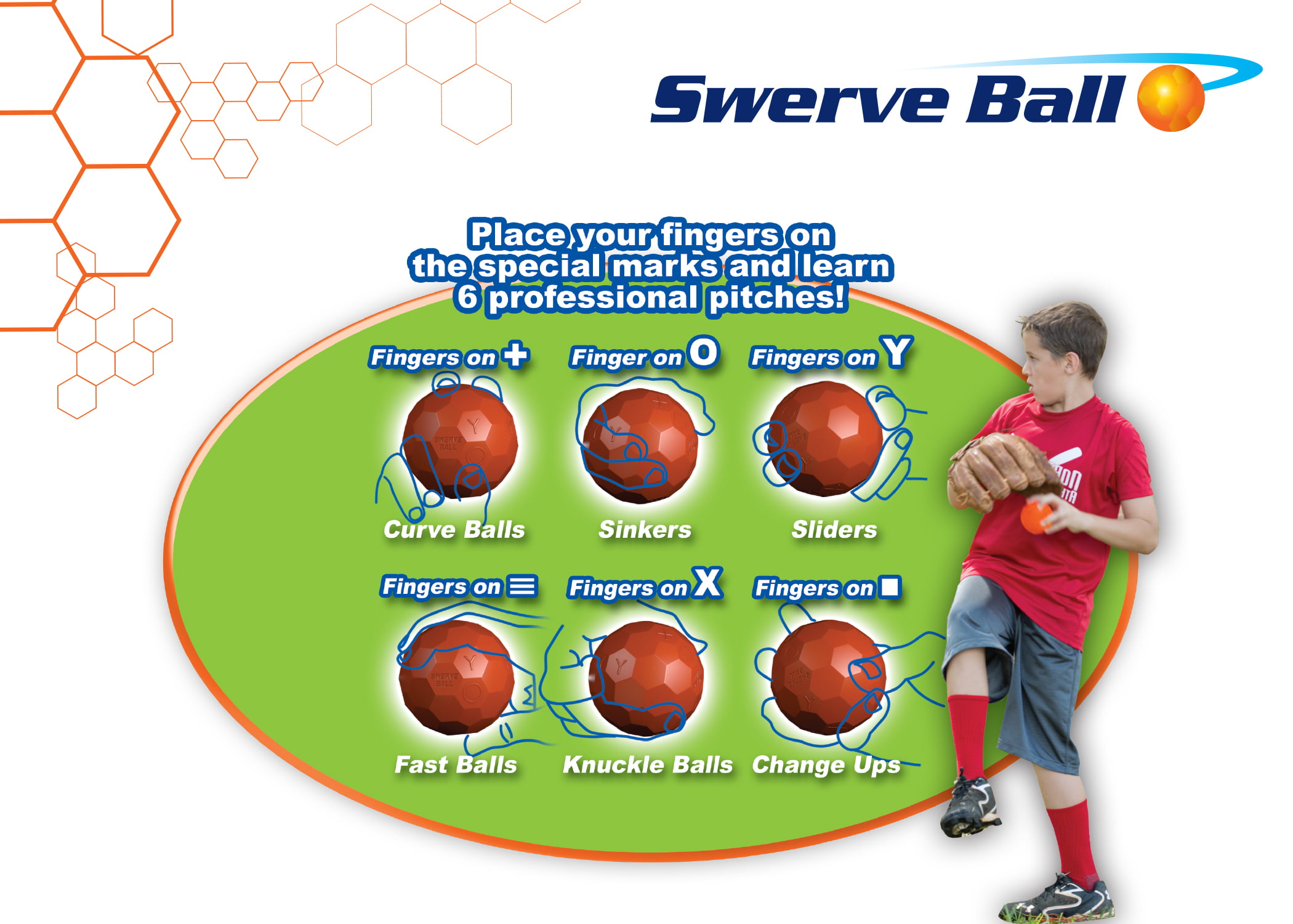 As Seen on TV Swerve Ball Set of 3
