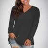 2#Dark Gray(V-Neck)