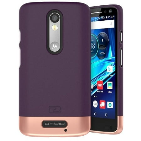 - Motorola DROID Turbo 2 Case, Encased (SlimShield Series) Ultra Thin Hybrid Cover