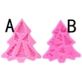 thumbnail image 3 of ZHAOCHENG Árbol de Navidad Santa Claus Elk copo de nieve molde de silicona DIY bastón de caramelo herramienta de decoración para hornear molde de Chocolate, 3 of 4