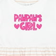 thumbnail image 4 of Inktastic Pawpaw's Girl Girls Baby Dress, 4 of 5