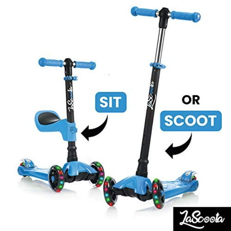 Lascoota 2-in-1 Kick Scooter for Kids