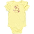 thumbnail image 2 of Disney Princess Belle Infant Baby Girls Bodysuit Shorts and Headband 3 Piece Outfit Set Yellow/White 24 Months, 2 of 5