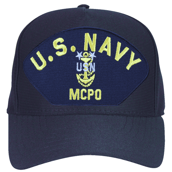 U.S. Navy Master Chief Petty Officer ' MCPO ' With Anchor Cap