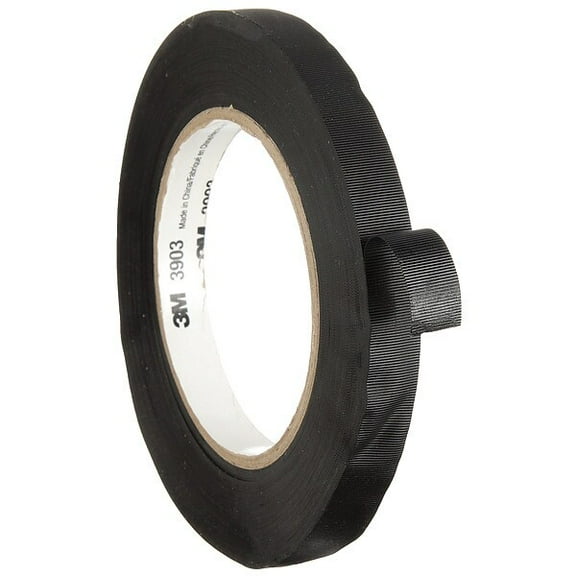 3m Duct Tape,Black,1/2 in x 50 yd,6.5 mil 3903