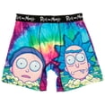 thumbnail image 3 of Rick and Morty Trippy Tie-Dye Boxer Briefs-Large (36-38), 3 of 4