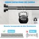 thumbnail image 5 of Barra de Cortina Ba&ntilde;o Ajustable: Tubo de Cortina de Ducha 304 Acero Inoxidable Antideslizante, Barra Telesc&oacute;pica Sin Taladrar, Cortinero de Ba&ntilde;o Extensible para Armari, 5 of 6