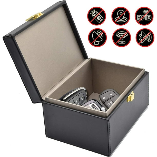 Todoxi Faraday Box Car Key Fob Protector RFID Box for Keys Large