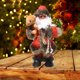 thumbnail image 5 of Juguete eléctrico de los vidrios del alambre del oro de la felpa de Papá Soportar Sunnimix Muñeca eléctrica de Santa Claus, 5 of 8