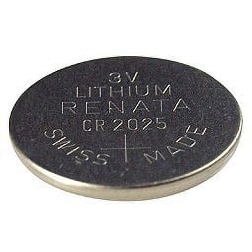 Rayovac CR2025 Watch Coin Cell Battery from Renata