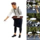 thumbnail image 4 of 1:64 personas camarero mujer hombre diseño juguete coleccionables Camarero Café Blanco Zulema Figuras de muñecas en miniatura, 4 of 8