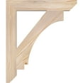 thumbnail image 3 of Ekena Millwork 3 1/2"W x 24"D x 28"H Imperial Slat Smooth Bracket, Douglas Fir, 3 of 4