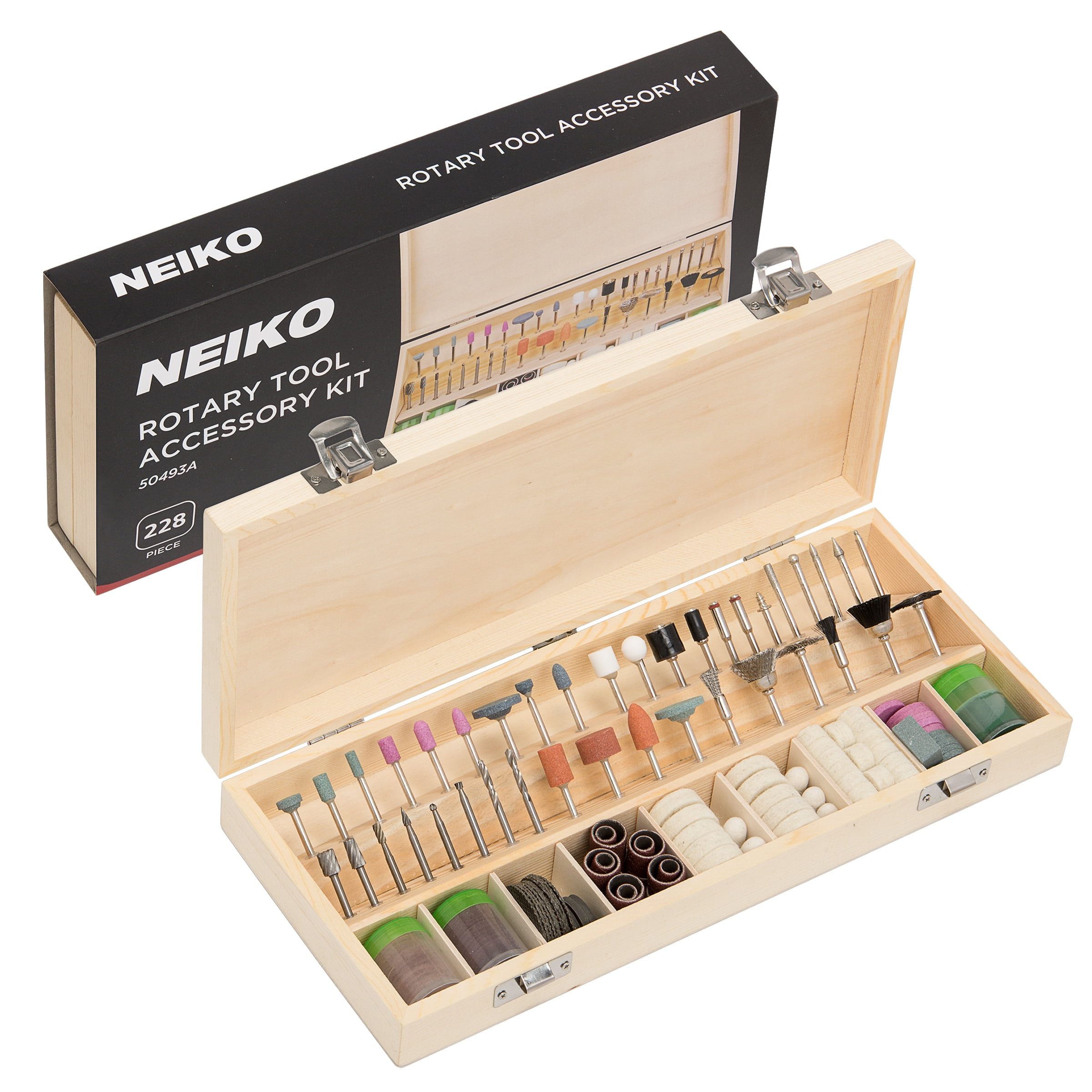 Neiko Neiko 228 PC Rotary Tool Dremel Kit Craft Grinding Sanding