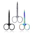 thumbnail image 2 of Stainless Steel Eyebrow Scissor Trimmer Eyebrow Eyelashes Nose Hair Scissor Manicure Scissors Cutter Nail Makeup Tool, 2 of 7