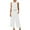 White, variant on Feancey Summer 2 Piece Sets for Women Linen Casual Vacation Outfits Sleeveless Crop Tank Tops and Wide Leg Pants Matching Set Loose Fit Loungewear Two Piece Army Green 3XL