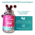 PCOS Herbal Cinnamon Chromium Complex Supplement Gummies