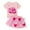 Pink, variant on CAIXIA Baby Girl Dress TheFound Valentine's Day Baby Girl Outfit Toddler Summer Clothes Letter Print Short Sleeve Tops Star Tulle Tutu Skirt Set