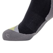 Nspire Sport Run Low Rise Ankle Socks Black and Yellow, Medium, Adult, Unisex