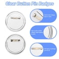 thumbnail image 3 of Unique Bargains 2.28 Inch Acrylic Button Pins DIY Button Badge Kit for Craft Supplies, DIY Badges Kit for Office Team (51 PCS), 3 of 4