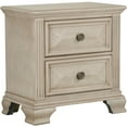 thumbnail image 5 of Cambridge Heritage 5-Piece Bedroom Suite: Queen bed, Dresser, Mirror, Chest, and Nightstand, Light Wash, 5 of 7