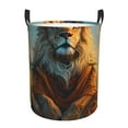 thumbnail image 2 of Cauagu Prairie Meditating Lion for Laundry Basket,Collapsible Organizer Basket for Storage Bin Toy Bins Gift Baskets Bedroom Clothes Children Nursery Hamper -Medium, 2 of 7