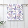 thumbnail image 5 of KLL Lavender Flowers Ultra Absorbent & Soft Hand Towels for Bath, Hand, Face, Gym and Spa-27.5x16in, 5 of 7