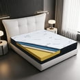 thumbnail image 1 of 9 –Inch Single Gel Foam Mattress – Medium-Firm, Cooling Gel Foam, Pressure Relief & Motion Isolation, CertiPUR-US Certified, Mattress-in-a-Box, 1 of 7
