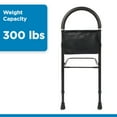 thumbnail image 5 of Equate Steel Bed Rail for Elderly and Handicap Assistance, Height Adjustable, Fits Most Beds, Black, 5 of 6