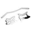 thumbnail image 4 of Scraping Massage Tools,3pcs / set Stainless Gua Sha Scraping Tools Stainless Steel Massage Tools Remarkable Clarity, 4 of 14