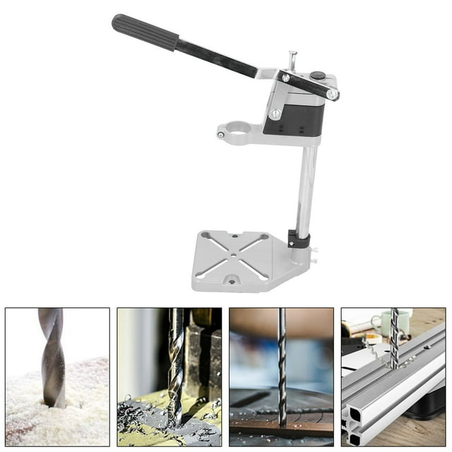 Support de Perceuse à Main, Pince de Banc de Support Réglable, Support de Presse de Perçage Portable avec Clé pour Atelier pour Collet de Perçage