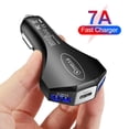 thumbnail image 2 of Chargeur de Voiture Rapide USB 3 Ports Adaptateur Type C pour Android Sa, 2 of 8