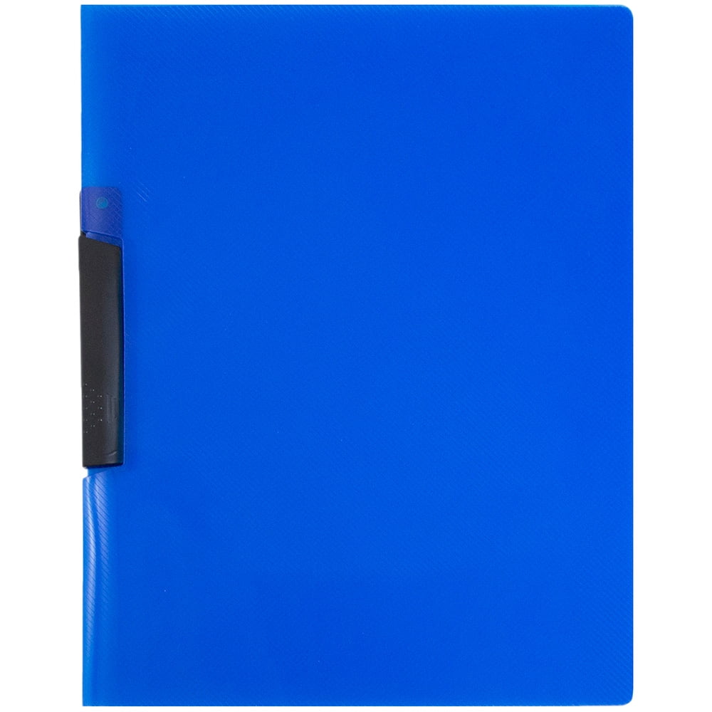 JAM Swing Lock Report Cover, Blue Solid, 1/Pack