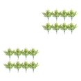 thumbnail image 4 of Injueey 8X Flores artificiales Plantas de lavanda falsas Ramo de plástico que no se desvanece Interior para oficina de boda Adornos de jardín Type6 NO6, 4 of 6