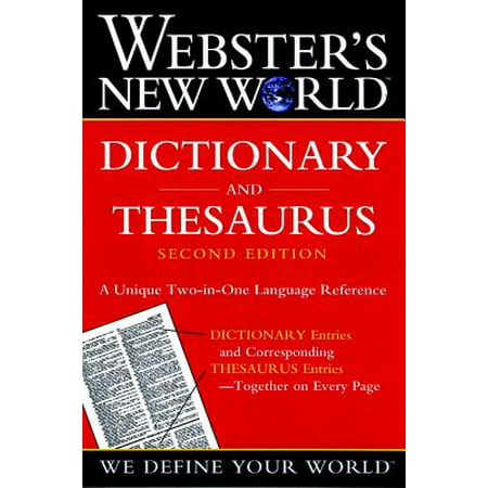 Webster's New World Dictionary and Thesaurus, 2nd Edition (Paper