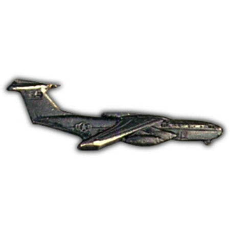 C-141 Starlifter Airplane Pin Pewter 1 1/2