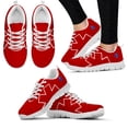 thumbnail image 1 of Zapatillas deportivas para mujer con diseño de paramédico EMS, transpirables, con cordones, ligeras y cómodas., 1 of 6
