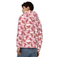thumbnail image 4 of Uemuo Cute Watermelon for Men's Fashion Full-zip Hoodies & Sweatshirts with Kangaroo Pocket, Zip-up Hooded Sweatshirt, Moisture Wicking & Breathable-XX-Large, 4 of 5